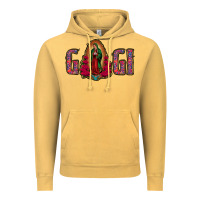Vintage Mustard Gigi Lady Of Guadalupe Vintage Hoodie - Jasminsmagicworld