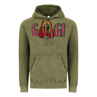 Vintage Olive Gigi Lady Of Guadalupe Vintage Hoodie - Jasminsmagicworld