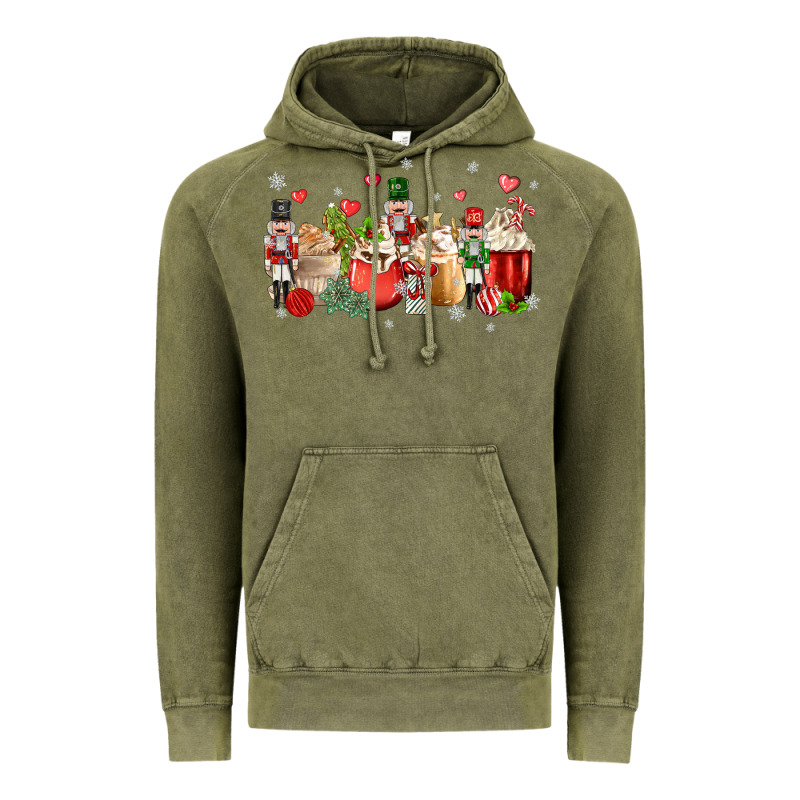 Nutcracker Coffee Vintage Hoodie by MaliasSmallBusiness | Teevron