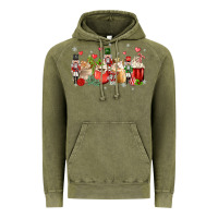Vintage Olive nutcracker coffee Vintage Hoodie - MaliasSmallBusiness