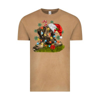 Vintage Camel Christmas soldier veteran boots Vintage Tee - MaliasSmallBusiness