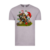 Vintage Zinc Christmas soldier veteran boots Vintage Tee - MaliasSmallBusiness