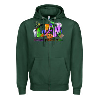 Sports Green lpn licensed practical nurse Zipper Hoodie - CowGirlArtShop