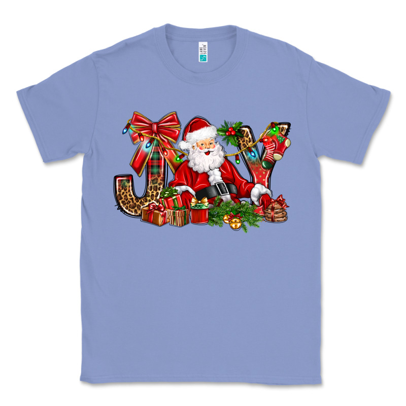 Joy Christmas With Santa Bbs Classic Tee by BundleAndBundleShop | Teevron