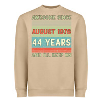 Mushroom awesome since august 1976 44 years and i ll keep on Heavyweight Sweatshirt - Bettercallsaul