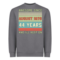 Storm awesome since august 1976 44 years and i ll keep on Heavyweight Sweatshirt - Bettercallsaul