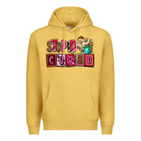Antique Gold stupid cupid with cupid olivia Premium Hoodie - OliviaCreatesArt
