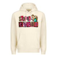 Sandshell stupid cupid with cupid olivia Premium Hoodie - OliviaCreatesArt