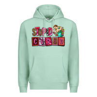 Seafoam stupid cupid with cupid olivia Premium Hoodie - OliviaCreatesArt