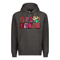 Smoke stupid cupid with cupid olivia Premium Hoodie - OliviaCreatesArt