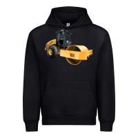 Black Compactor Illustrations Urban Hoodie - LillyAllenDesigns