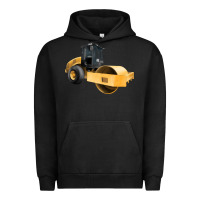 Pigment Black Compactor Illustrations Urban Hoodie - LillyAllenDesigns