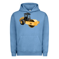 Pigment Pebble Blue Compactor Illustrations Urban Hoodie - LillyAllenDesigns