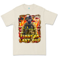 Bone First In last Out Firefighter Premium Tee - LillyAllenDesigns