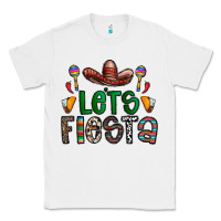 White fiesta Classic Tee - CowhideDigitalArt