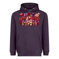 Plum One loved mini Valentine's Day Heavyweight Hoodie - FaDigitalArtStudio