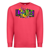 Cardinal mardi gras love Premium Sweatshirt - FaDigitalArtStudio