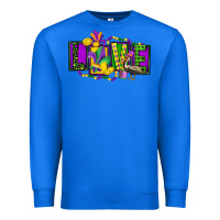 True Royal mardi gras love Premium Sweatshirt - FaDigitalArtStudio