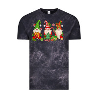 Cloud Black christmas gnomes Vintage Tee - MaliasSmallBusiness