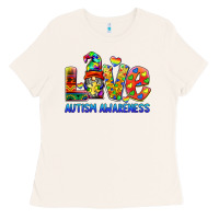 Bone autism awareness love Ladies Tee - BarkalooDesign