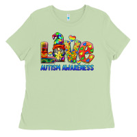 Matcha autism awareness love Ladies Tee - BarkalooDesign