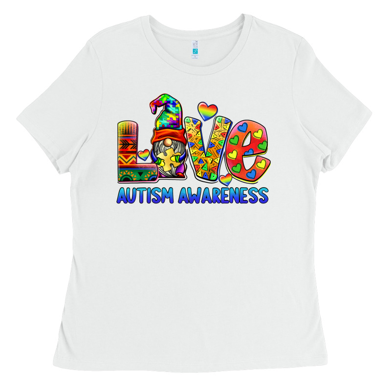 Autism Awareness Love Ladies Tee by BarkalooDesign | Teevron