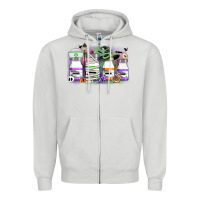 Dove Grey nurse medicine bottles Zipper Hoodie - CowGirlArtShop