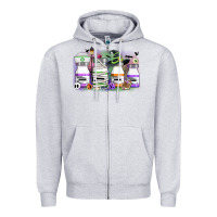 Heather Grey nurse medicine bottles Zipper Hoodie - CowGirlArtShop