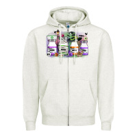 Oatmeal Heather nurse medicine bottles Zipper Hoodie - CowGirlArtShop