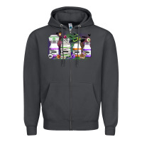 Smoke nurse medicine bottles Zipper Hoodie - CowGirlArtShop