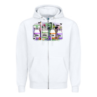 White nurse medicine bottles Zipper Hoodie - CowGirlArtShop
