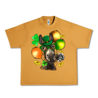 Peanut Butter St. Patricks Clovers With Donkey Urban Heavy Tee - BundleAndBundleShop