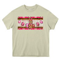 Mossy pink camouflage egg hunter bunny   license plate Heavy Core Tee - BarkalooDesign