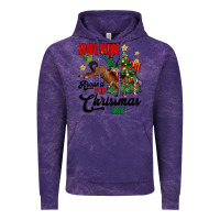 Cloud Purple rockin around the christmas tree Vintage Hoodie - MaliasSmallBusiness