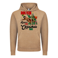 Vintage Coffee rockin around the christmas tree Vintage Hoodie - MaliasSmallBusiness