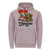 Vintage Zinc rockin around the christmas tree Vintage Hoodie - MaliasSmallBusiness