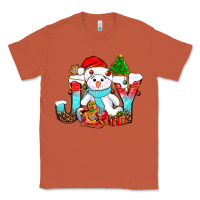Copper joy christmas with snowman bbs Classic Tee - BundleAndBundleShop