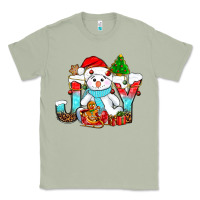 Matcha joy christmas with snowman bbs Classic Tee - BundleAndBundleShop