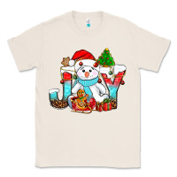 Natural joy christmas with snowman bbs Classic Tee - BundleAndBundleShop