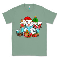 Sage joy christmas with snowman bbs Classic Tee - BundleAndBundleShop