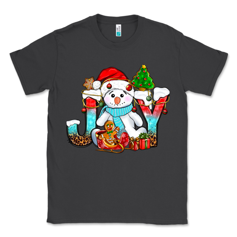 Joy Christmas With Snowman Bbs Classic Tee by BundleAndBundleShop | Teevron