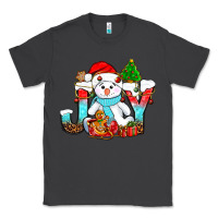 Smoke joy christmas with snowman bbs Classic Tee - BundleAndBundleShop