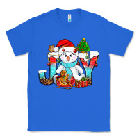 True Royal joy christmas with snowman bbs Classic Tee - BundleAndBundleShop