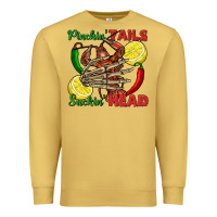 Antique Gold Pinchin' tails suckin' head crawfish Premium Sweatshirt - FaDigitalArtStudio