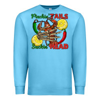 Ocean Blue Pinchin' tails suckin' head crawfish Premium Sweatshirt - FaDigitalArtStudio