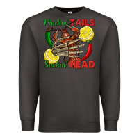Smoke Pinchin' tails suckin' head crawfish Premium Sweatshirt - FaDigitalArtStudio
