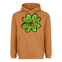 Meerkat St. Patrick's Lucky babe Heavyweight Hoodie - OliviaCreatesArt