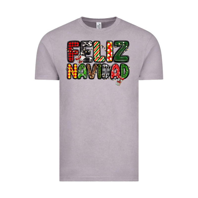 Feliz Navidad Vintage Tee by MaliasSmallBusiness | Teevron