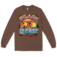 Chestnut becach please Long Sleeve Tee - BarkalooDesign