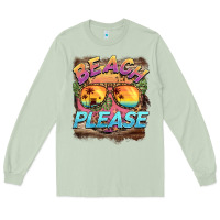 Matcha becach please Long Sleeve Tee - BarkalooDesign